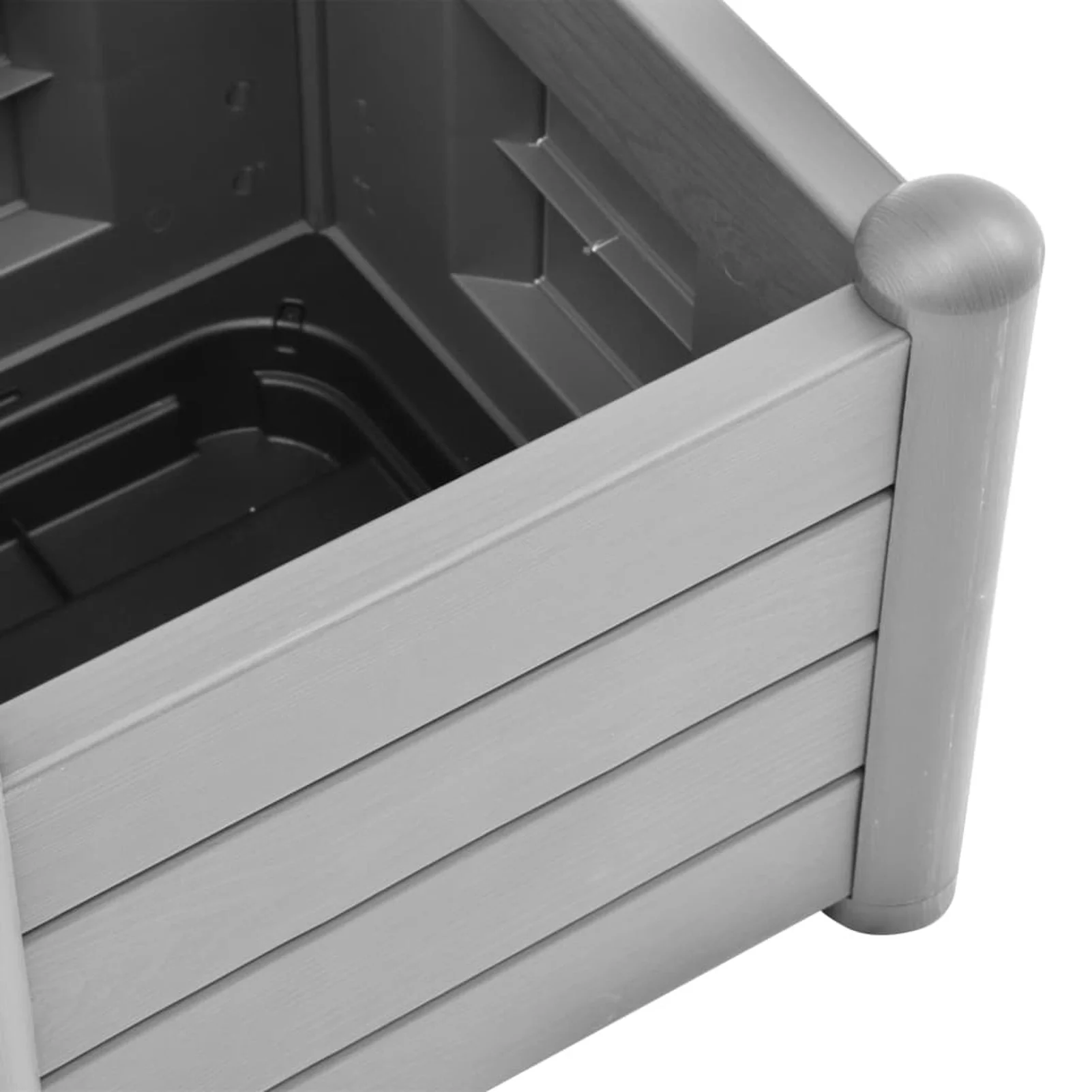 Anself Garden Planter with Trellis 16.9