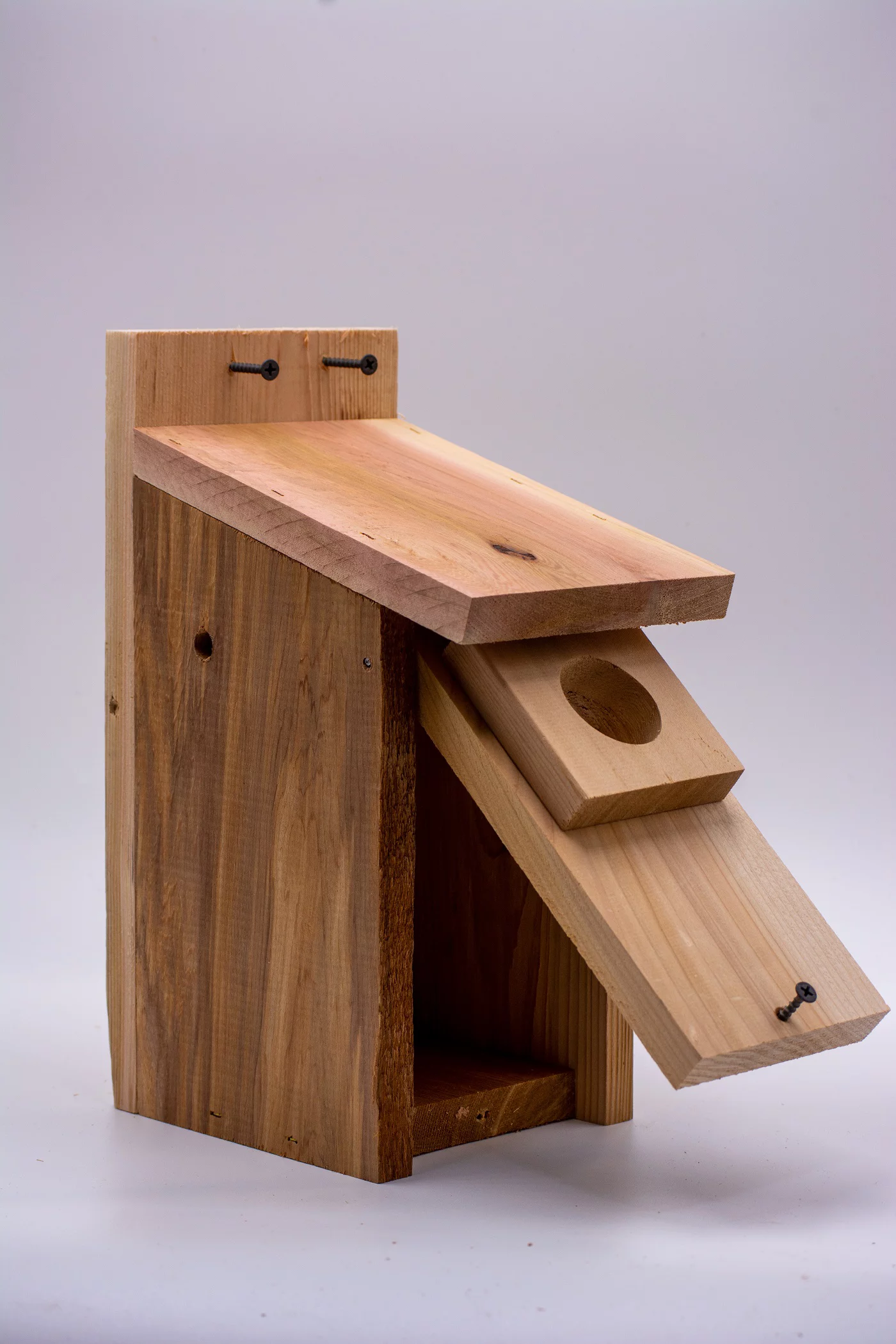 2 bluebird houses