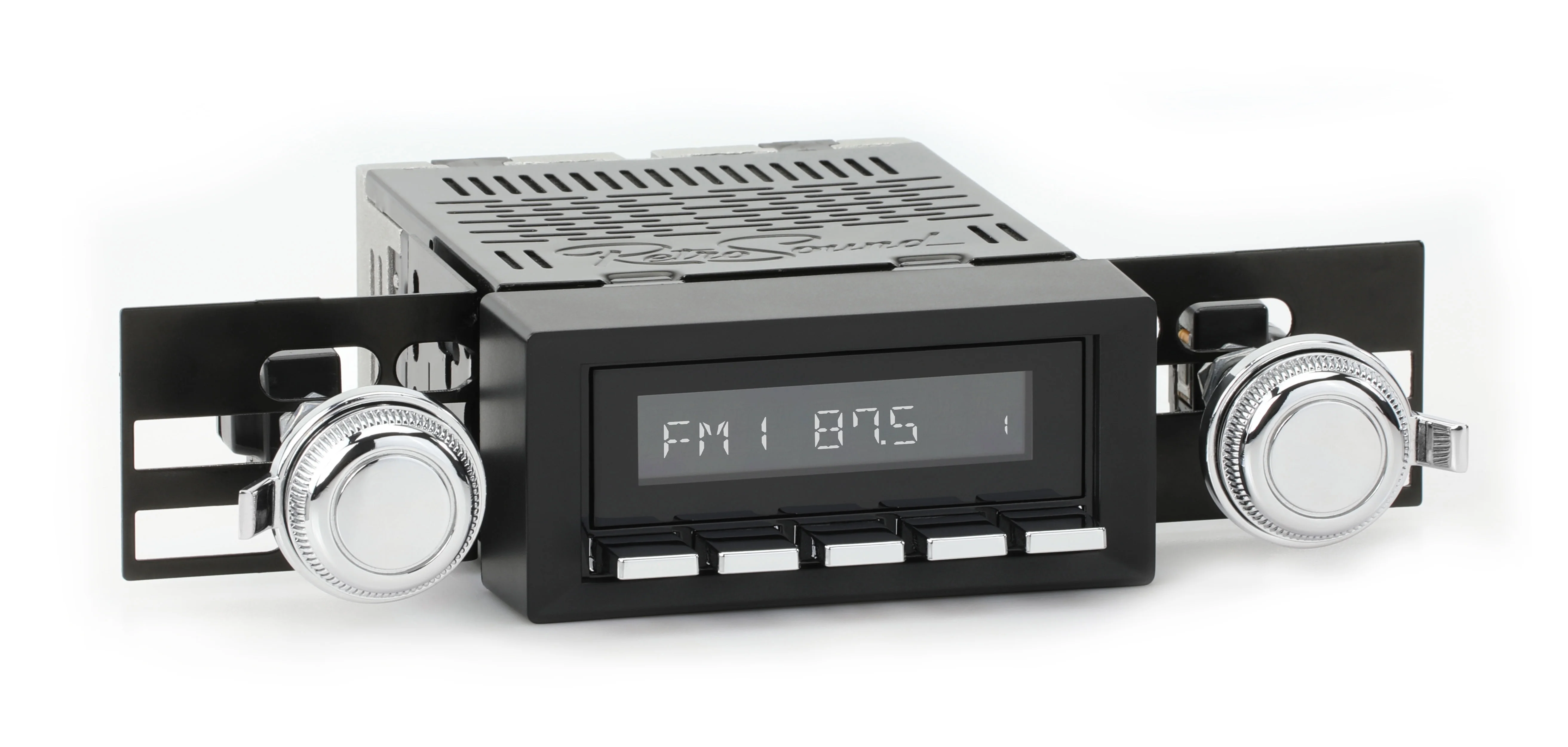RetroRadio Compatible with 1973-87 GMC C/K Series Truck Features Include Bluetooth, USB, AM/FM HBC-M2-216-03P-73PG1