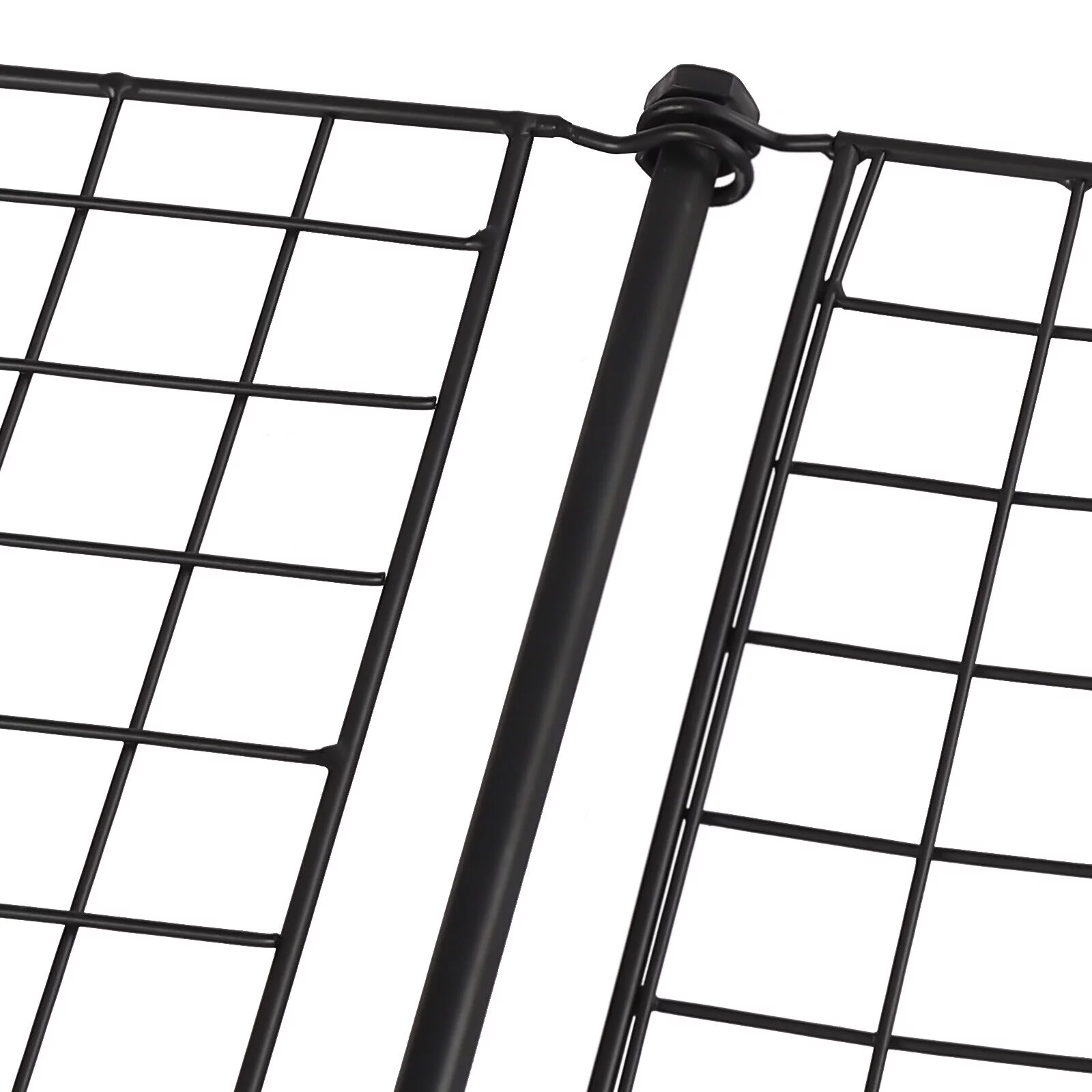 Miumaeov Garden No Dig Metal Garden Fence with Metal Gate Bundle Barrier 4 Panels+1 Gate