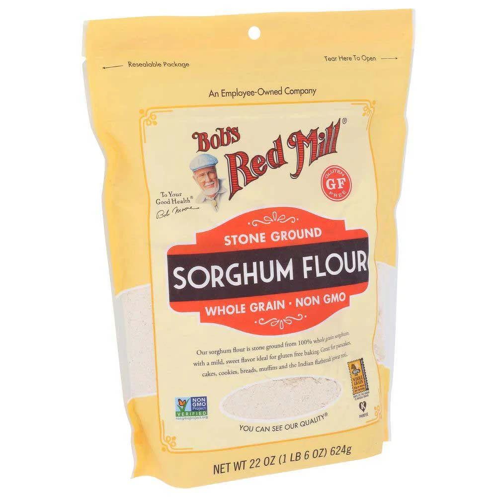 Bobs Red Mill Sorghum Flour, 22 Ounce -- 4 per Case.