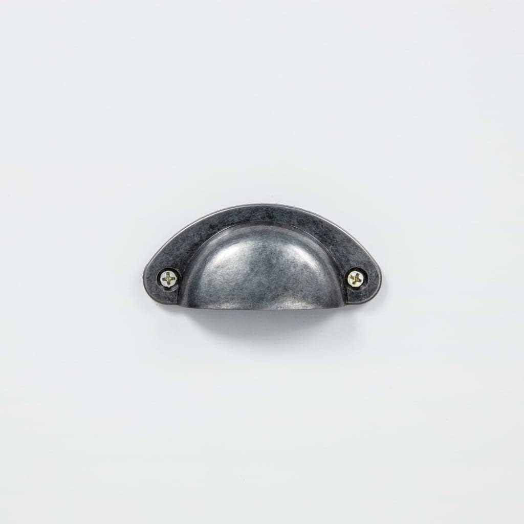 Solid Pine Wood Bedside Cabinet - White/Honey Brown, Scandinavian Style Nightstand, 18.1