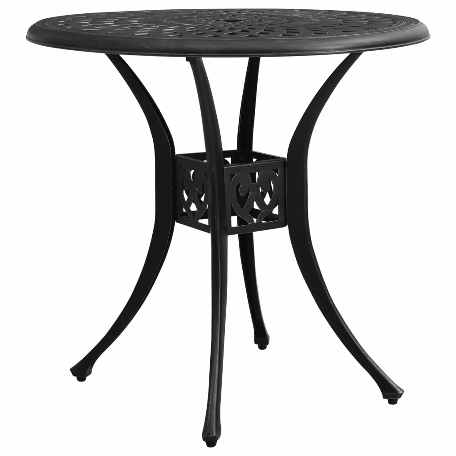 Andoer parcel,30.7 X 28.3 Table Patio Cast Aluminum Side Table BalconyIndoor Patio TableTable Balcony Bedside 30.7