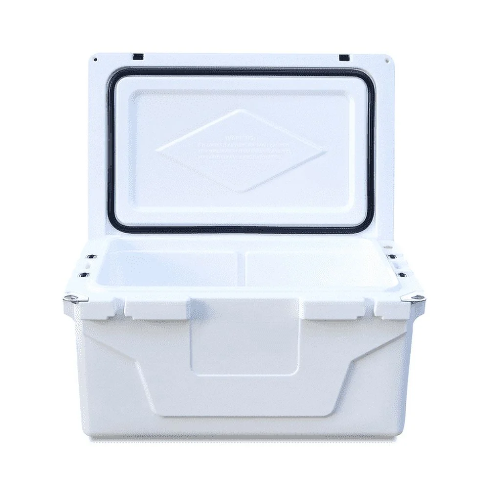 Qulable White outdoor Camping Picnic Fishing portable cooler 65QT Portable Insulated Cooler Box
