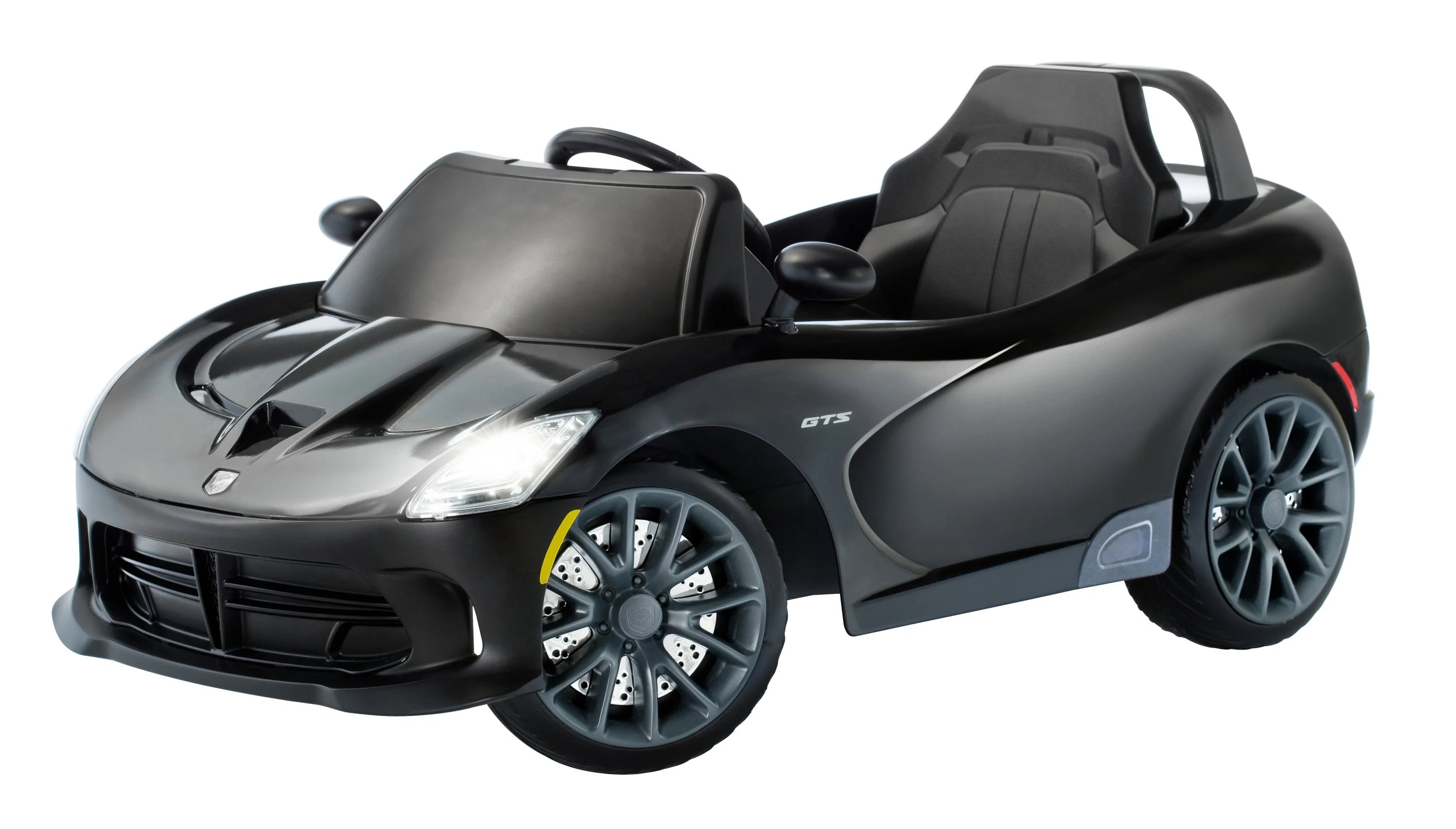 Dodge Viper Ride-On Toy by Kid Trax, single passenger, ages 3 - 5, black