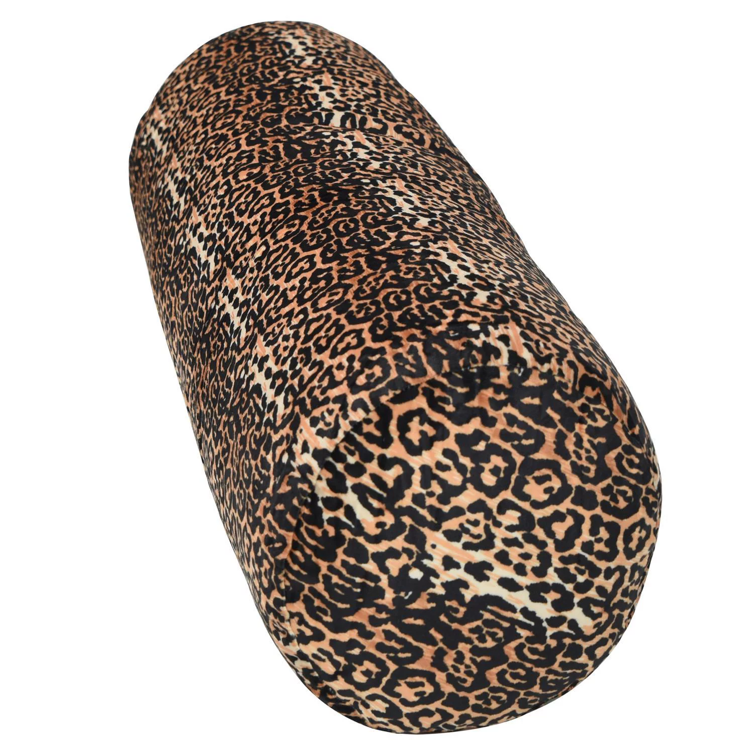 Dann Foley - Cylindrical Cushion - Cheetah Print Upholstery
