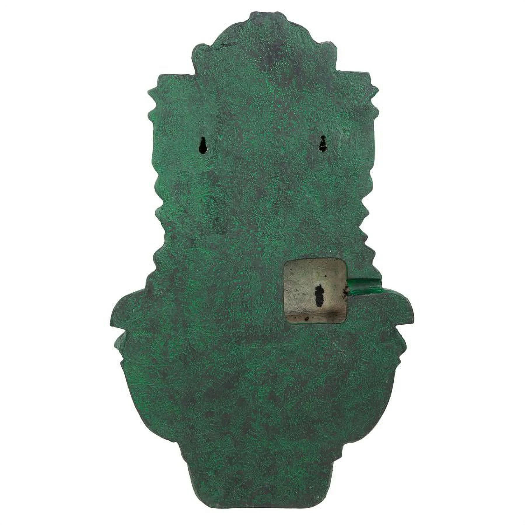 Design Toscano Casa Del Lago Lion Head Wall Niche Sculptural Fountain