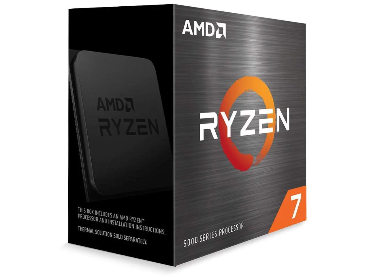 AMD Ryzen 7 5800X - Ryzen 7 5000 Series Vermeer (Zen 3) 8-Core 3.8 GHz Socket AM4 105W Desktop Processor - 100-100000063WOF