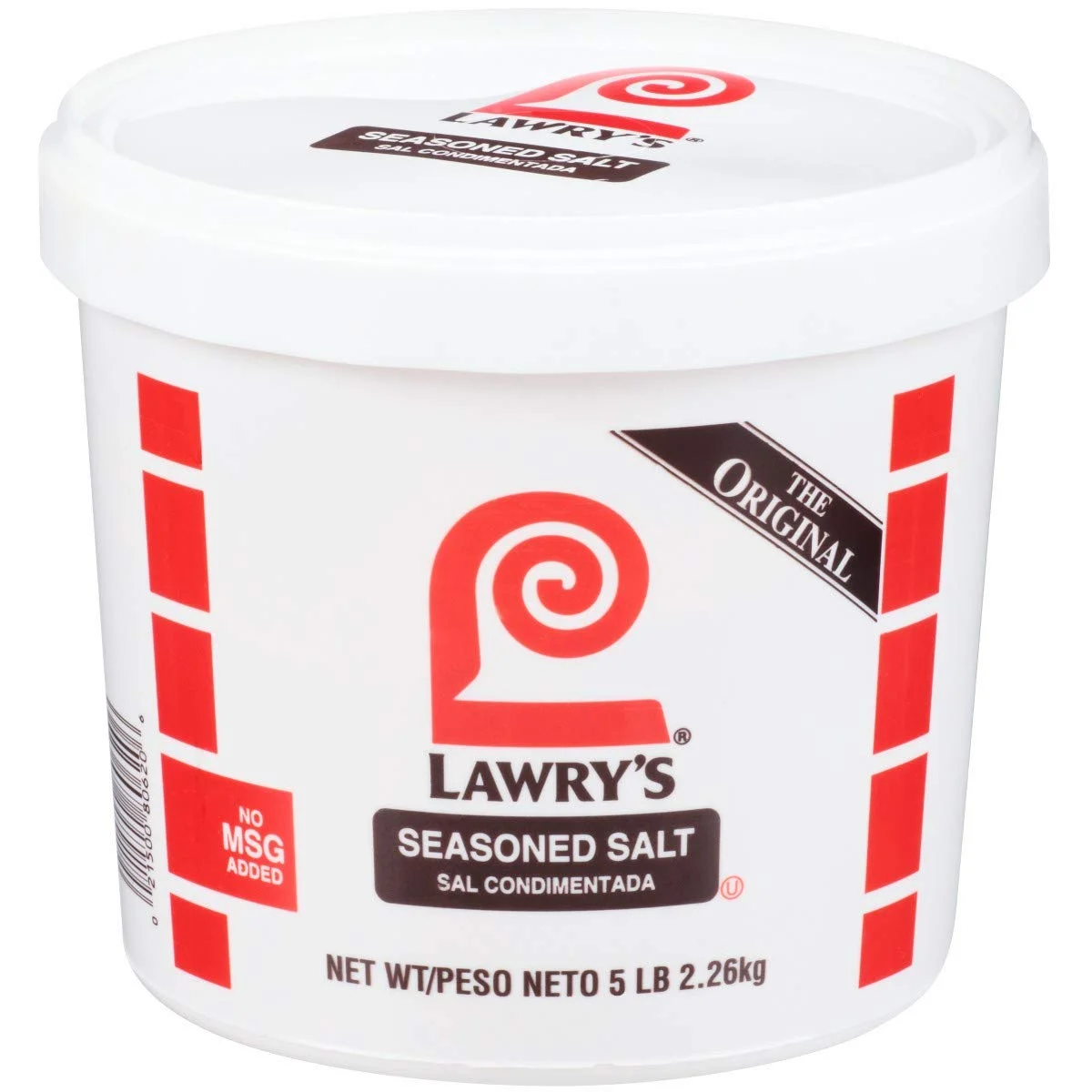 Lawrys Seasoned Salt - 5 lb. tub, 2 per case