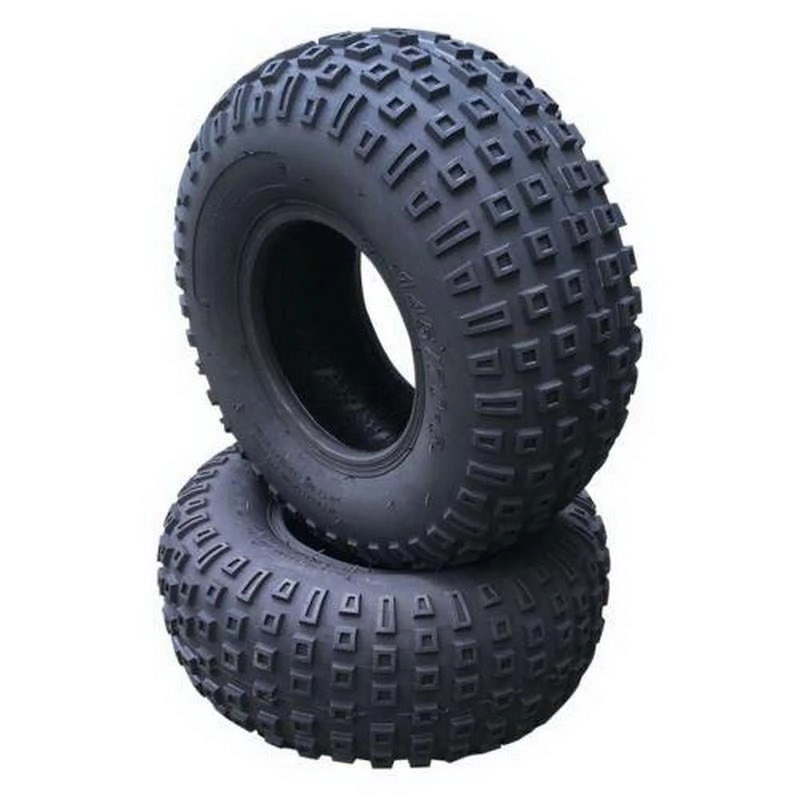 Ktaxon Pair of 2 145/70-6 P319 6PLY ATV Tires, Tubeless