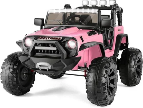 Kids Ride On Car 24V 2 Seaters 2x200W Electric Vehicle Truck with Bluetooth and Remote Control