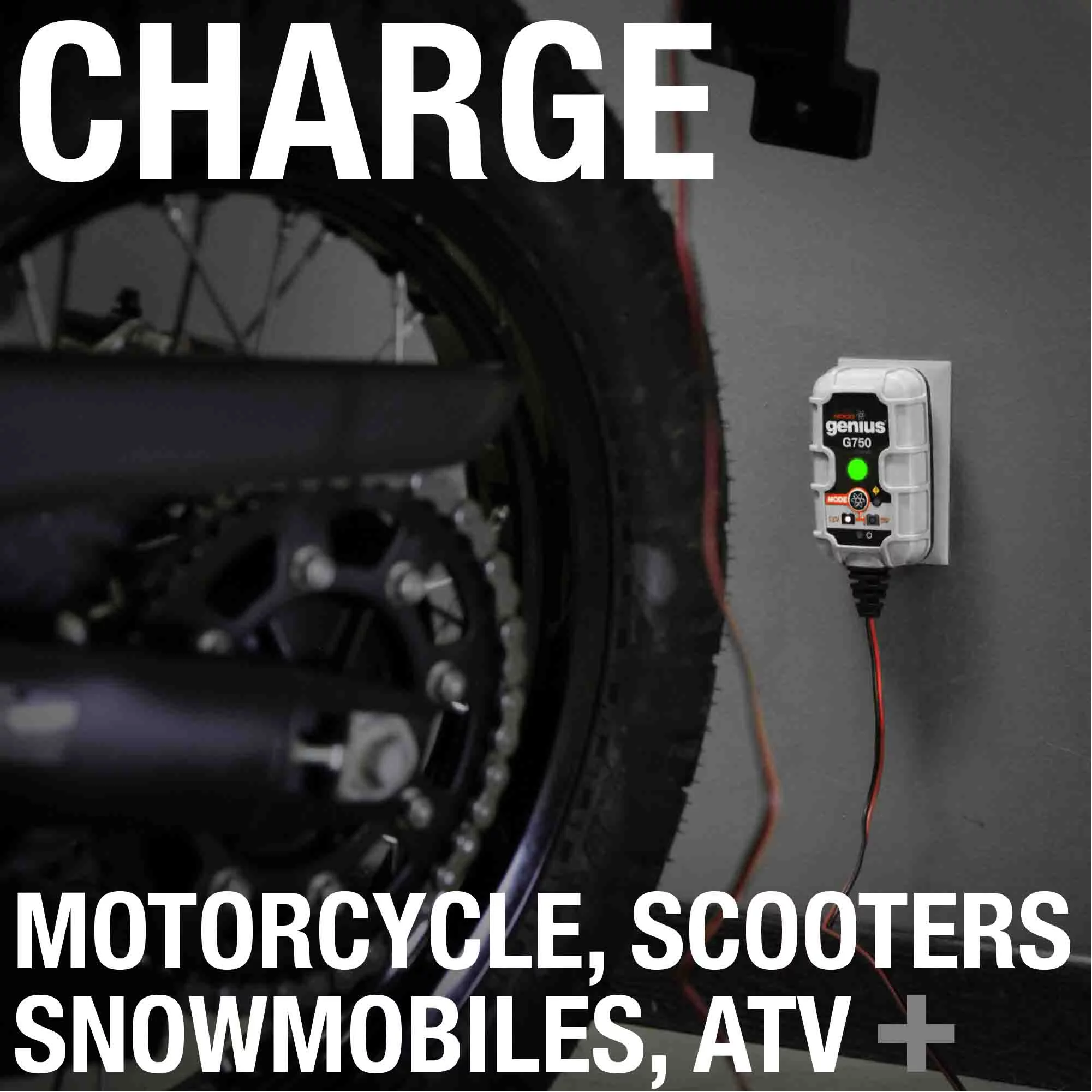 NOCO Genius G750 6V/12V .75 Amp Battery Charger and Maintainer