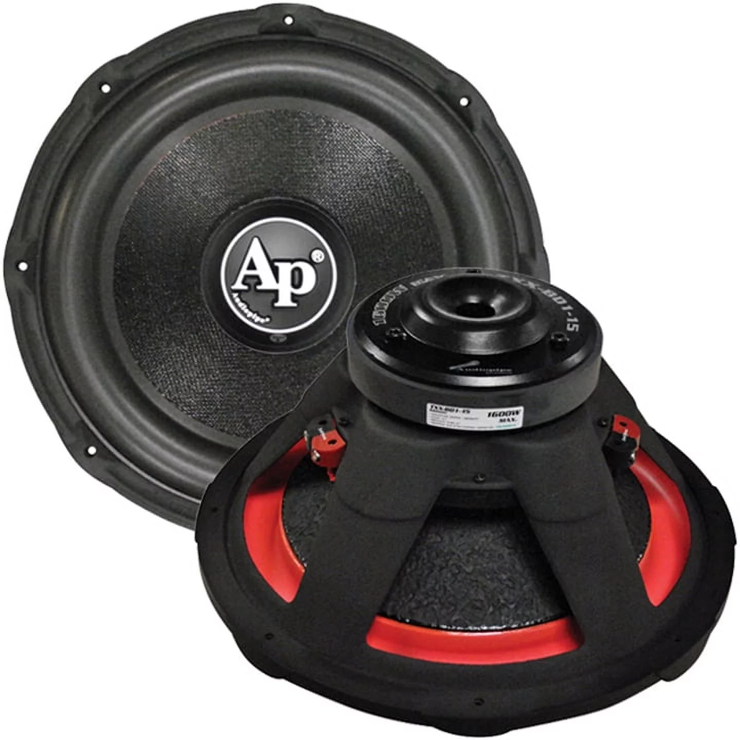 Audiopipe TXX-BD1-15 15-inch 4-ohm DVC Subwoofer (800W RMS, 1600W Peak)