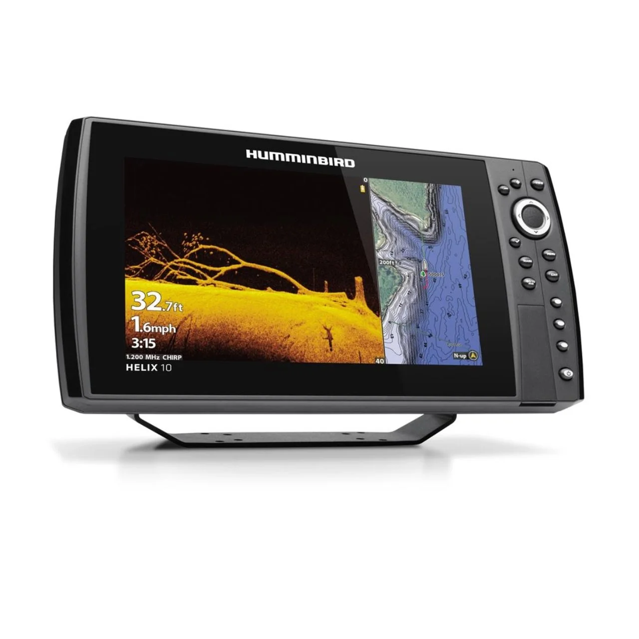 Humminbird HELIX 10 Fishfinder  CHIRP Mega SI+ GPS G4N