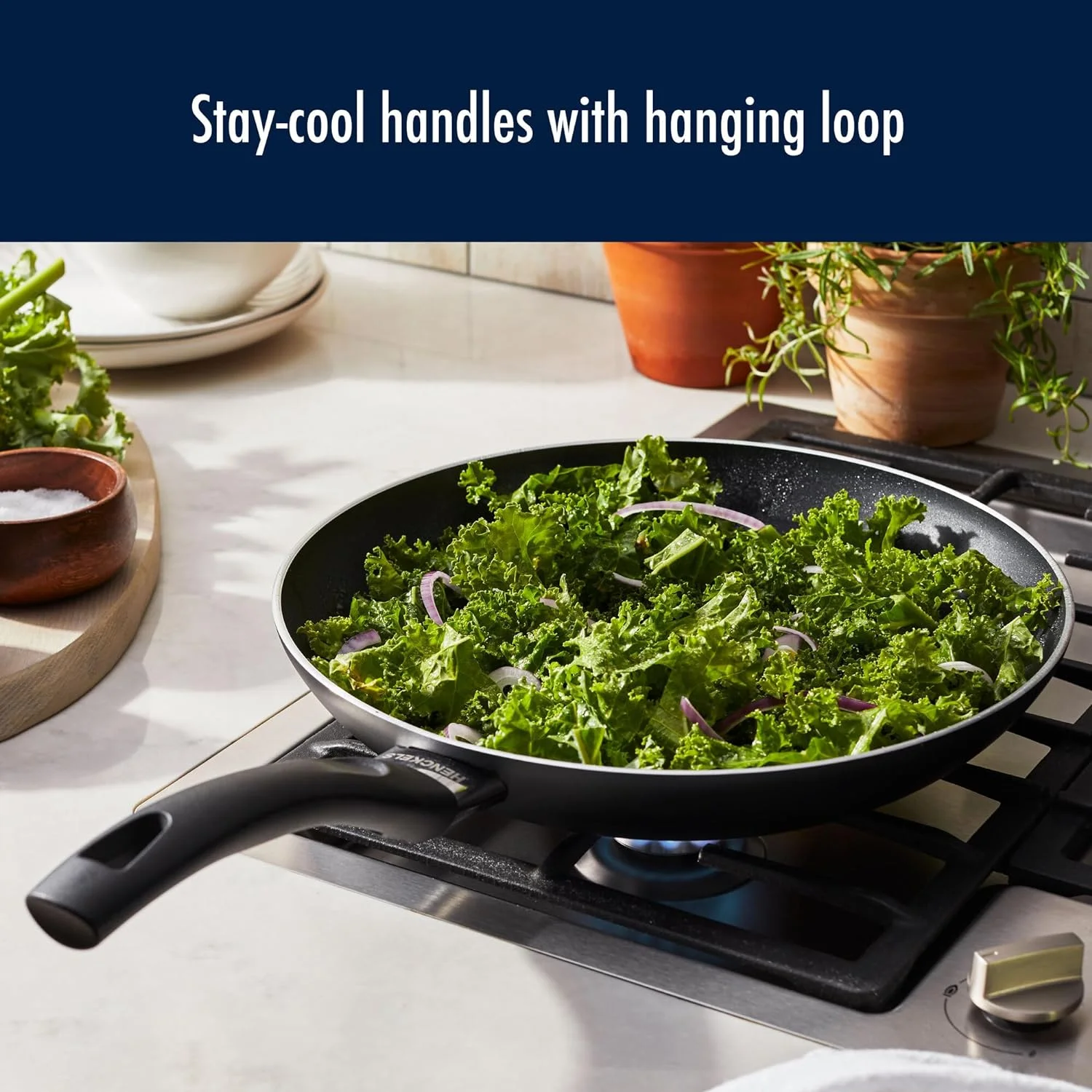 Henckels Everlift 2-Piece Nonstick Frying Pan Set, 10-inch and 12-inch frying pan