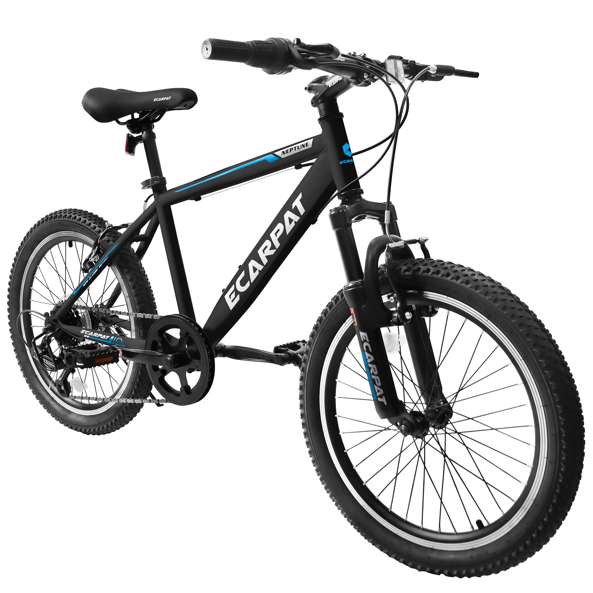 Ecarpat  Kids’ Bike 20 Inch Wheel, 20 Inch Mountain Bike 7-Speed, Boys Girls Child Kids’ Bicycles