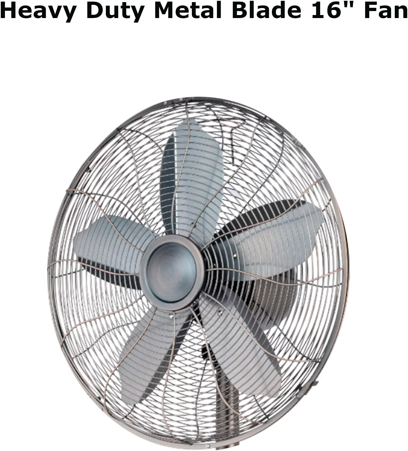 JDZHAPPYLIFE F-6218 Oscillating Stand Fan  Household  Bronze