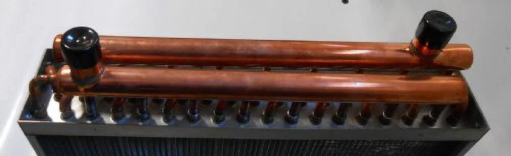 18X20 Water To Air Heat Exchanger Hot Water Coil  Wood