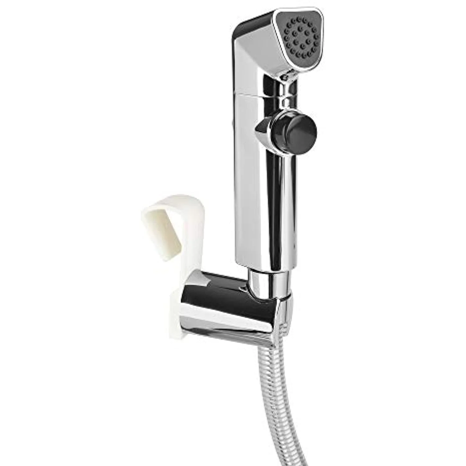 Brondell SimpleSpa Essential Hand-Held Bidet in Silver, All Installation Parts Included