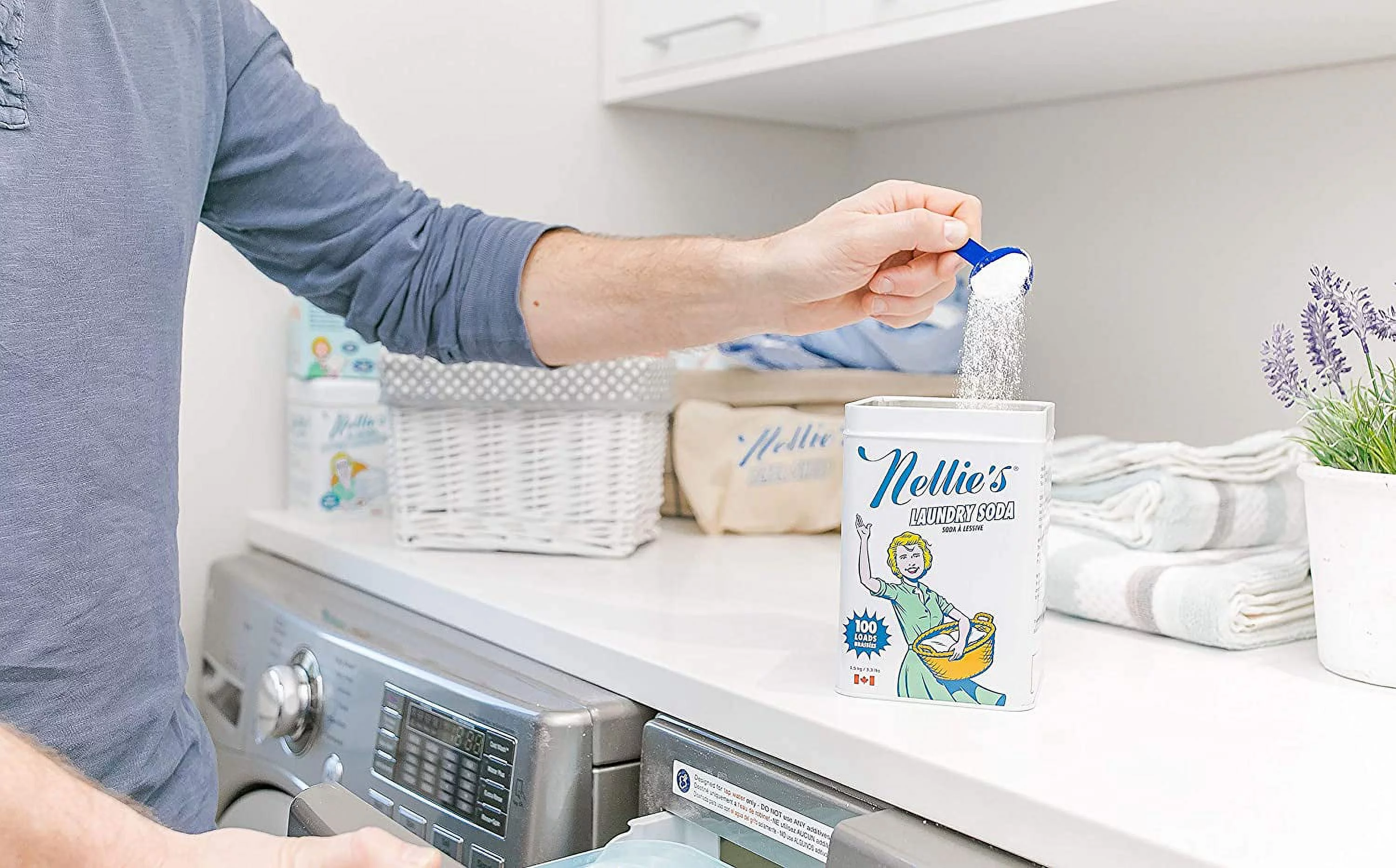 Nellie's Laundry Soda 100 Loads 3.3 lbs