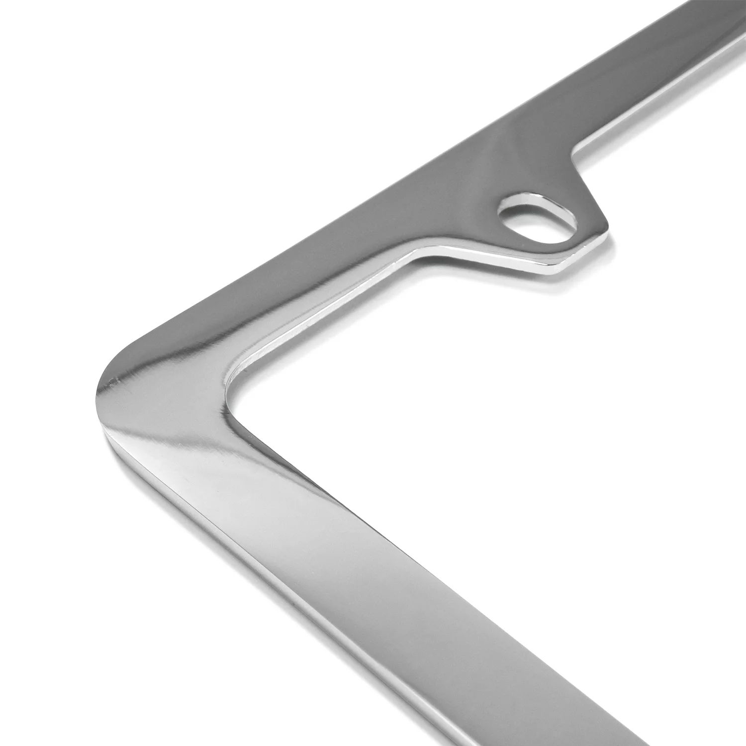 Chevrolet Corvette Stingray C7 Chrome Metal License Plate Frame