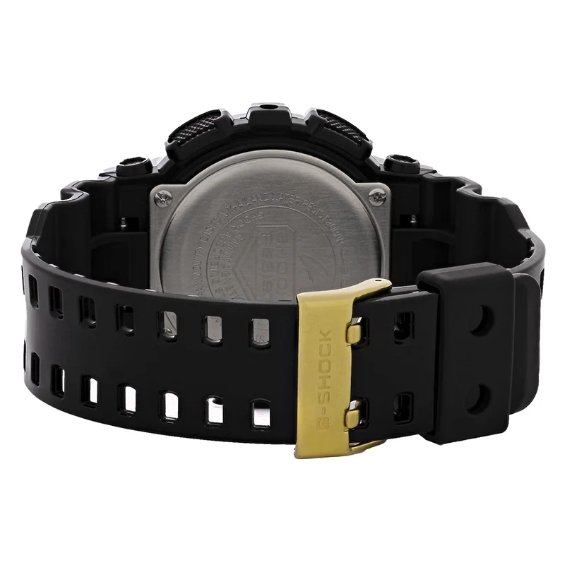 Casio G-Shock Mens XL Analog/Digital World Time Alarm Watch GA110GB-1A (Unworn) No Box or Papers