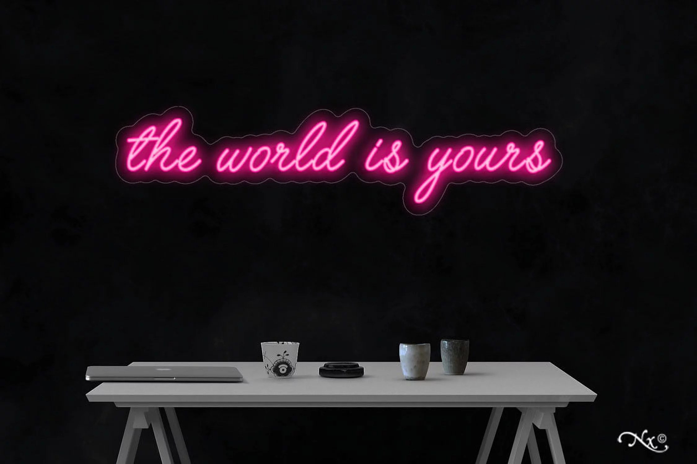 the world is yours-LED Neon Sign Made in USA