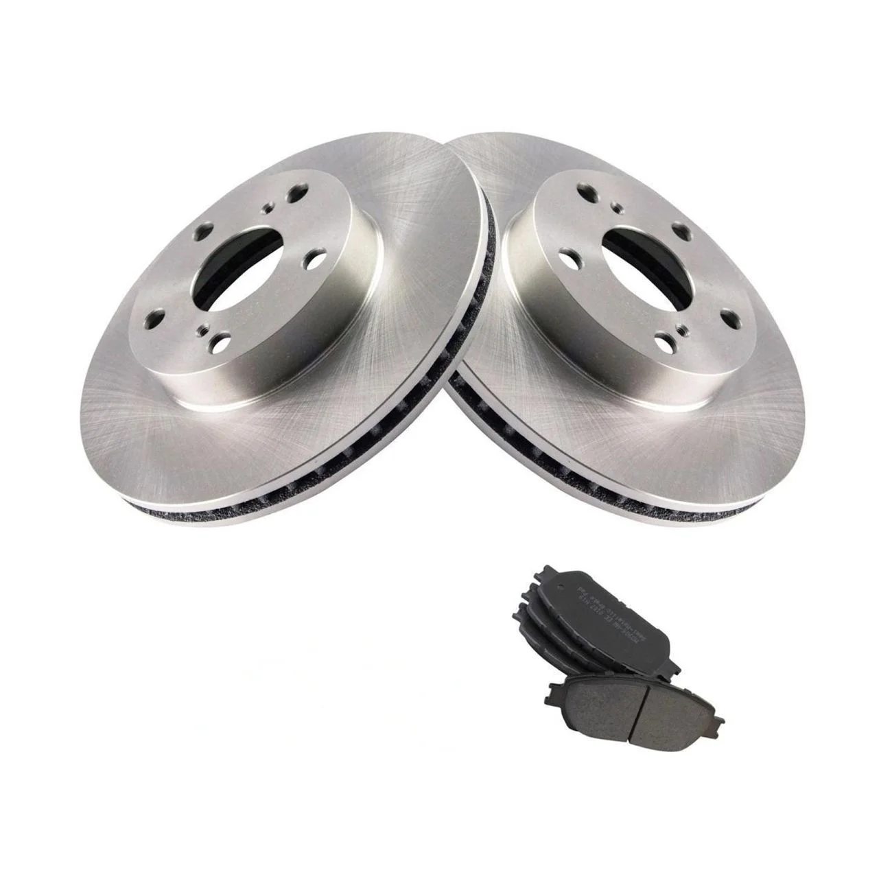 Geelife For 2005-2015 Tacoma Base 2005-2013 Tacoma X-Runner Front Brake Pads & Rotor Kit