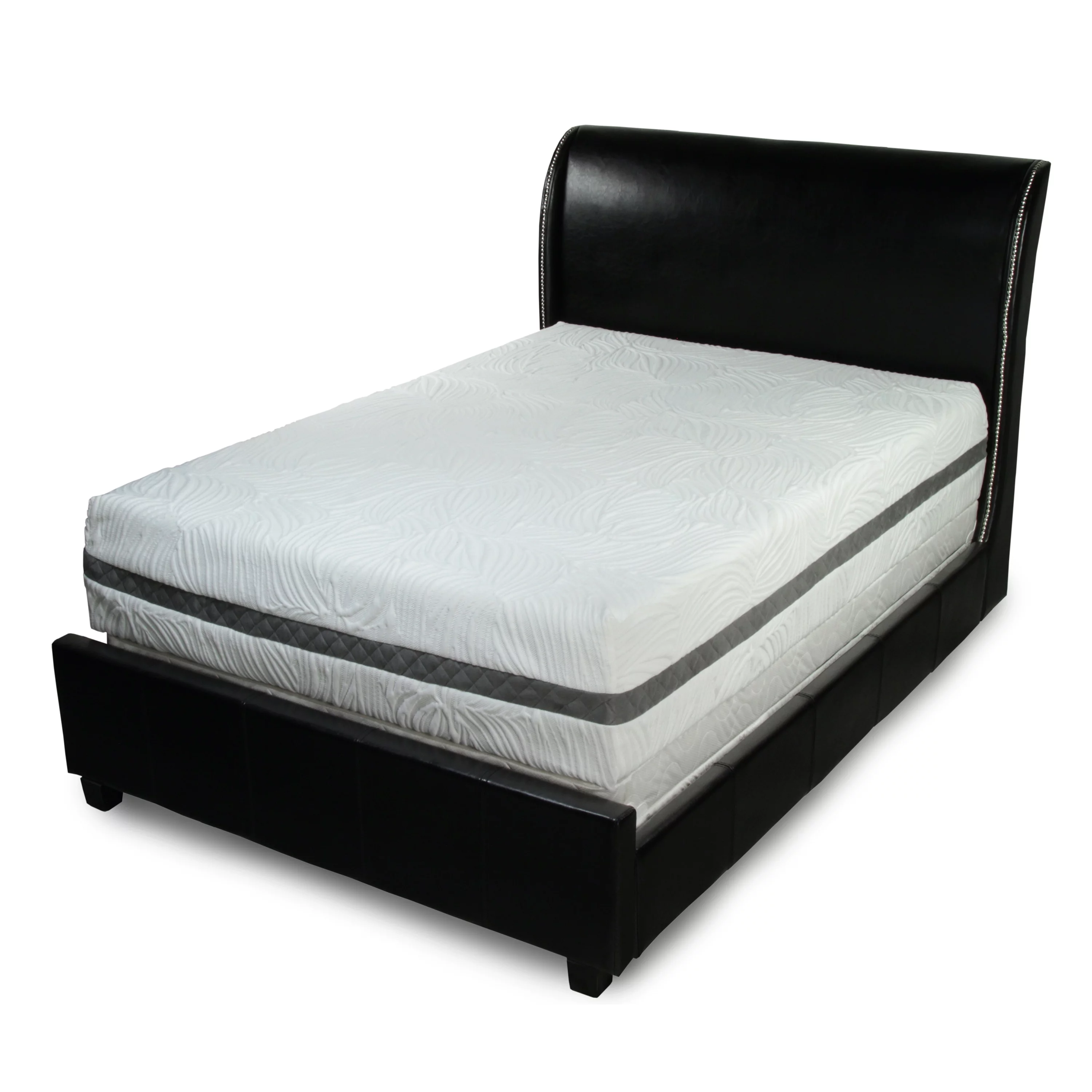 Furniture of America Nivo Modern White 11-inch Full Foam Mattress by