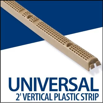 Palram Americas 92772 Closure Strips, Vertical Plastic ~ 24