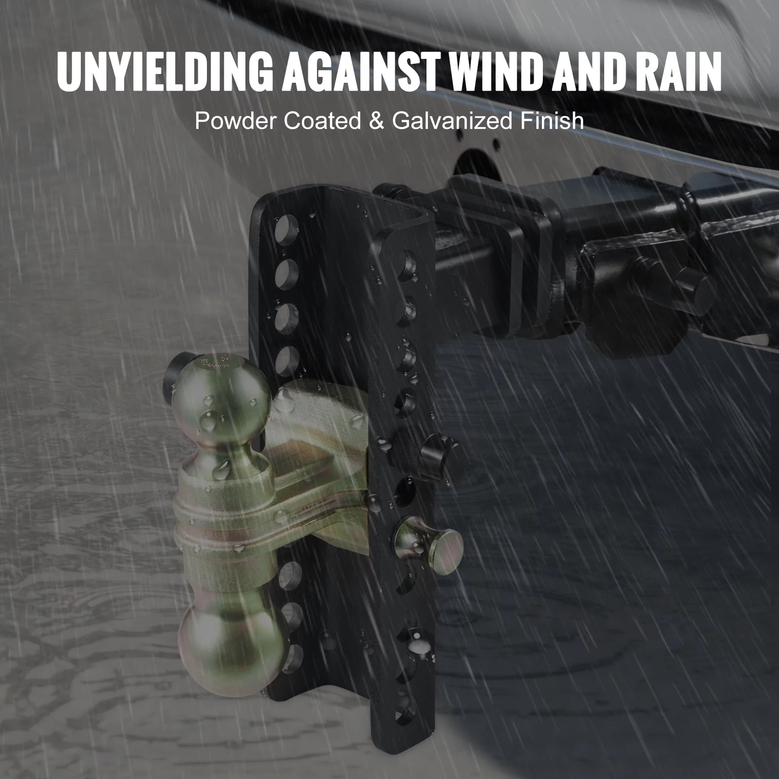 BENTISM Adjustable Trailer Hitch Tow Hitch Ball Mount 2