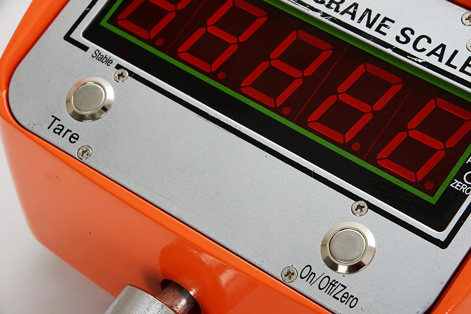 Optima Scales OP-925A-6000 Heavy-Duty Crane Scale - 6000 lbs x 2 lb. LED Display