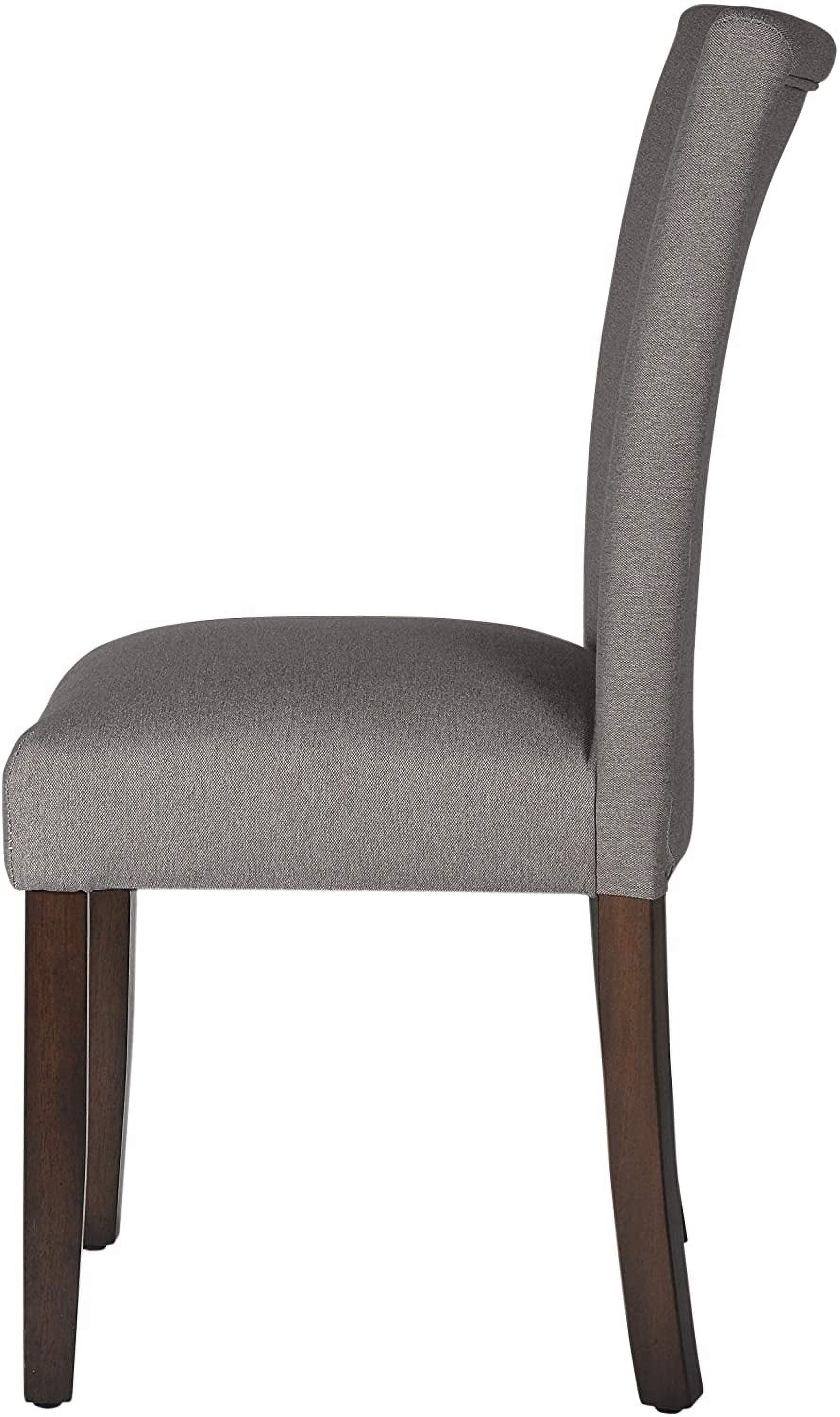 TJUNBOLIFE Parsons Classic Upholstered Accent Dining Chair  Single Pack  Grey