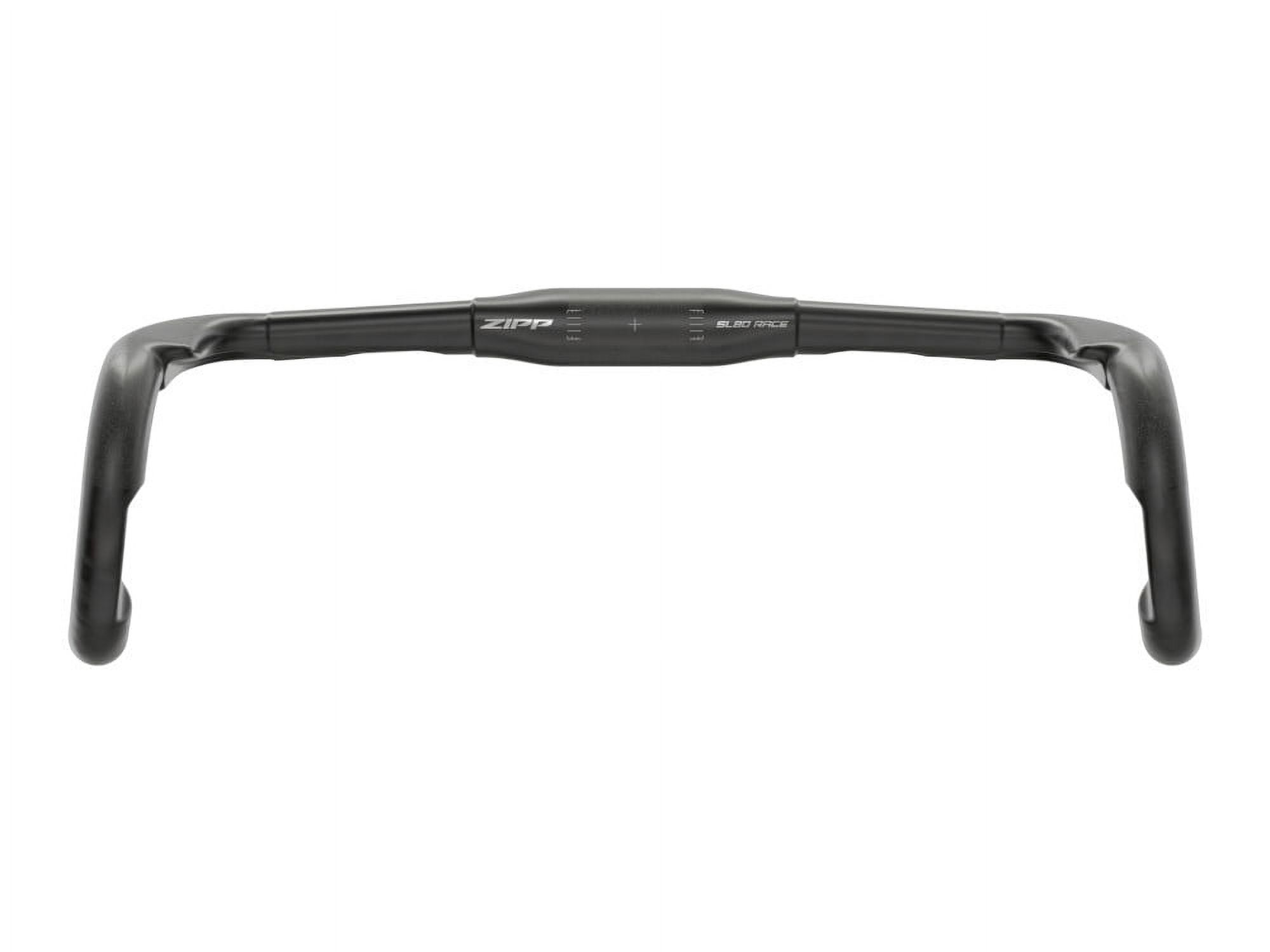 Zipp SL-80 Race Drop Handlebar - Carbon, 31.8mm, 38cm, Natural Carbon w/ Matte Logos, A1