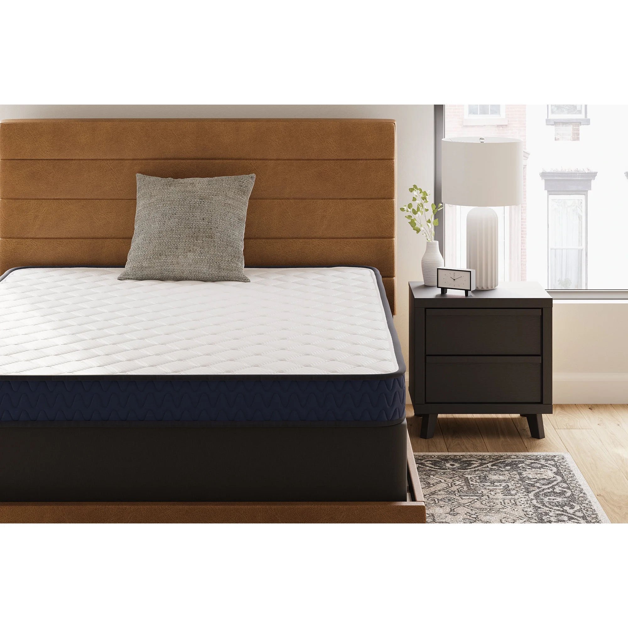 Signature Design by Ashley Firm Full Foam Mattress, White