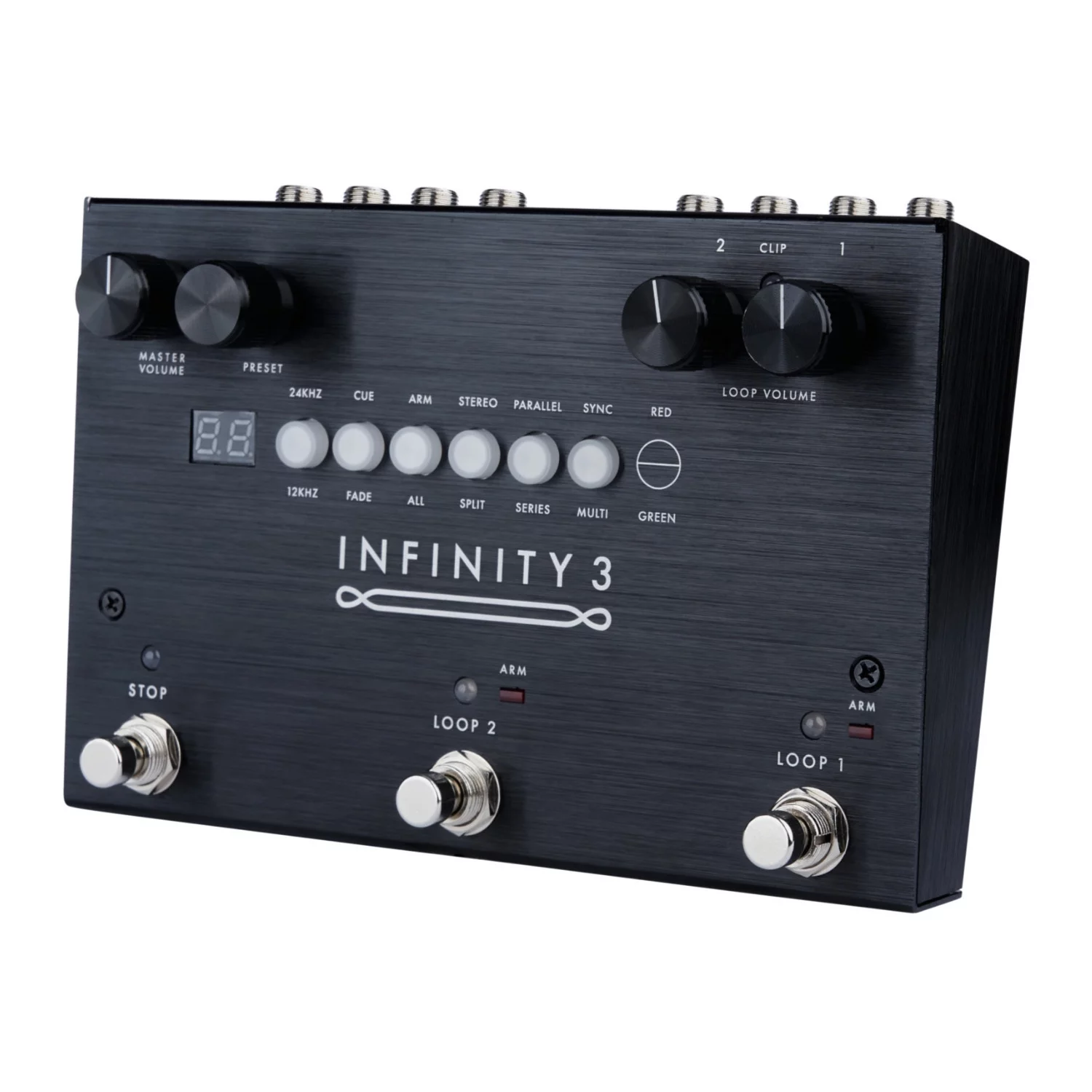 Pigtronix Infinity Looper 3 Effects Pedal Black