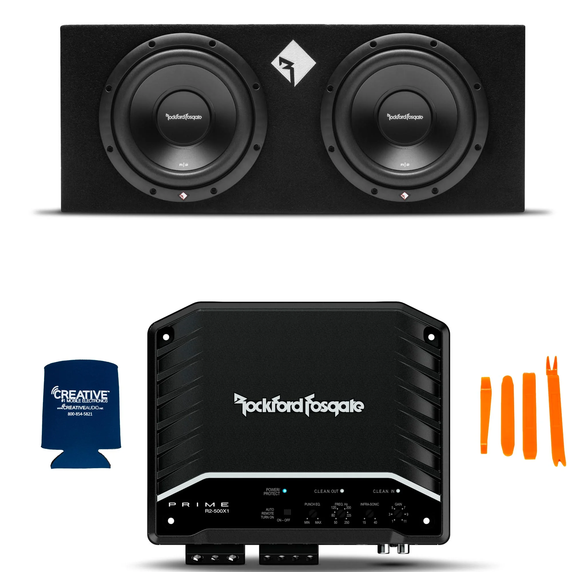 Rockford Fosgate R2-2X10 Prime Series Dual 10