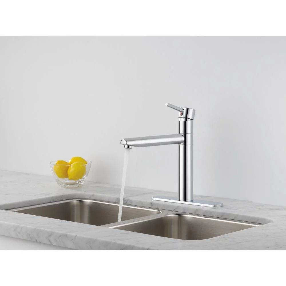 Delta Trinsic One Handle Chrome Kitchen Faucet