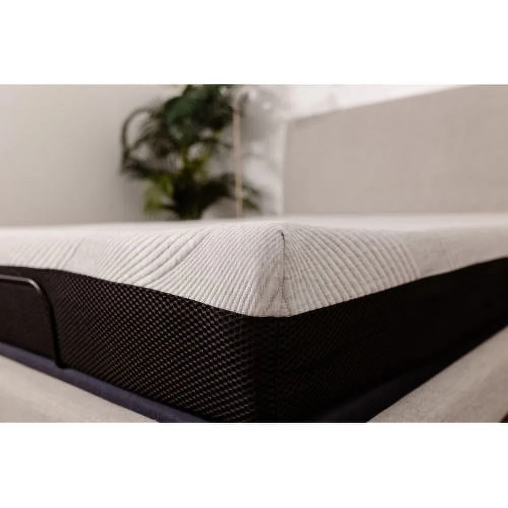 10 Inch king mattresses Black Gray mattress on box Polyester gel mattress