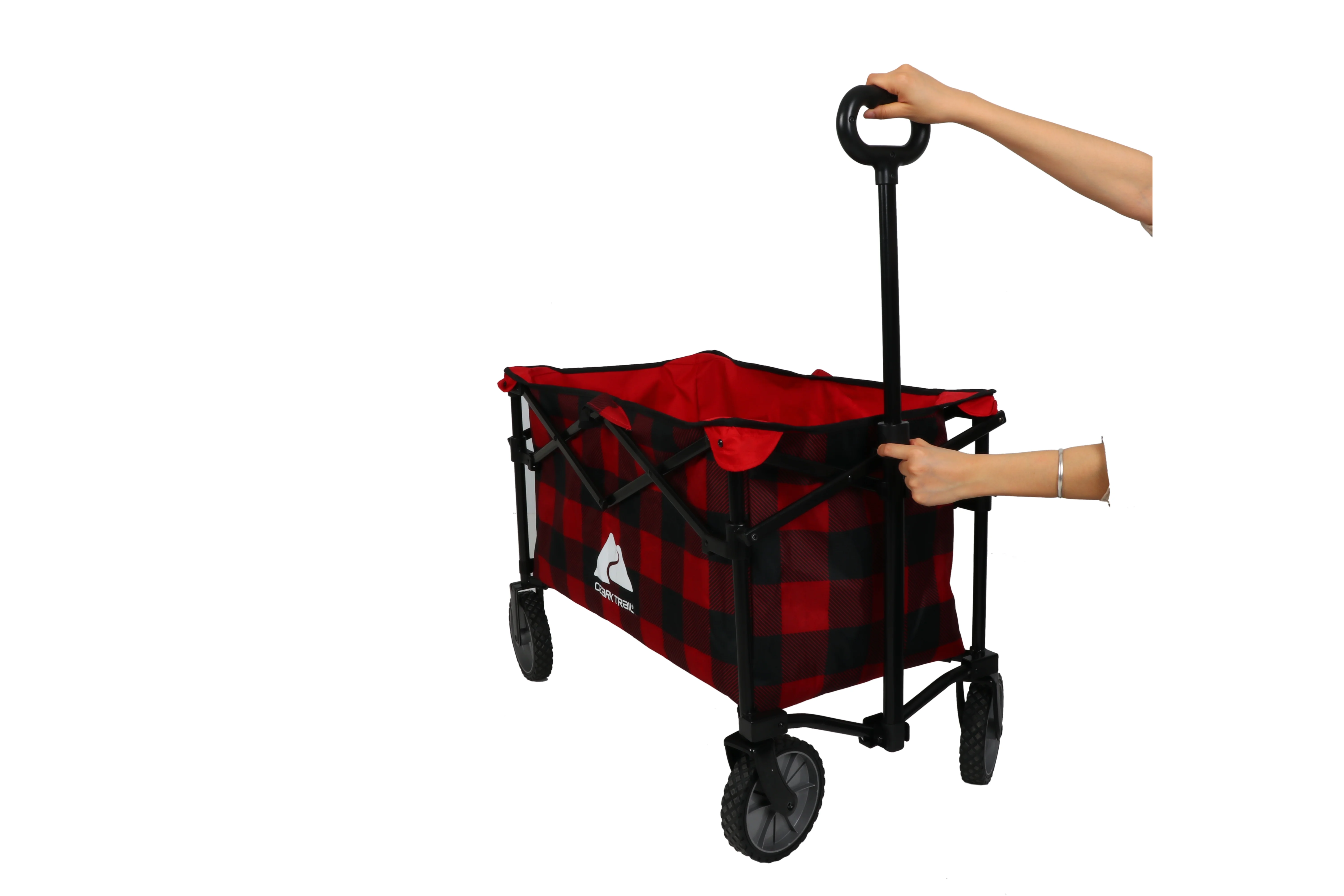 Ozark Trail Buffalo Plaid Big Bucket Wagon, 21