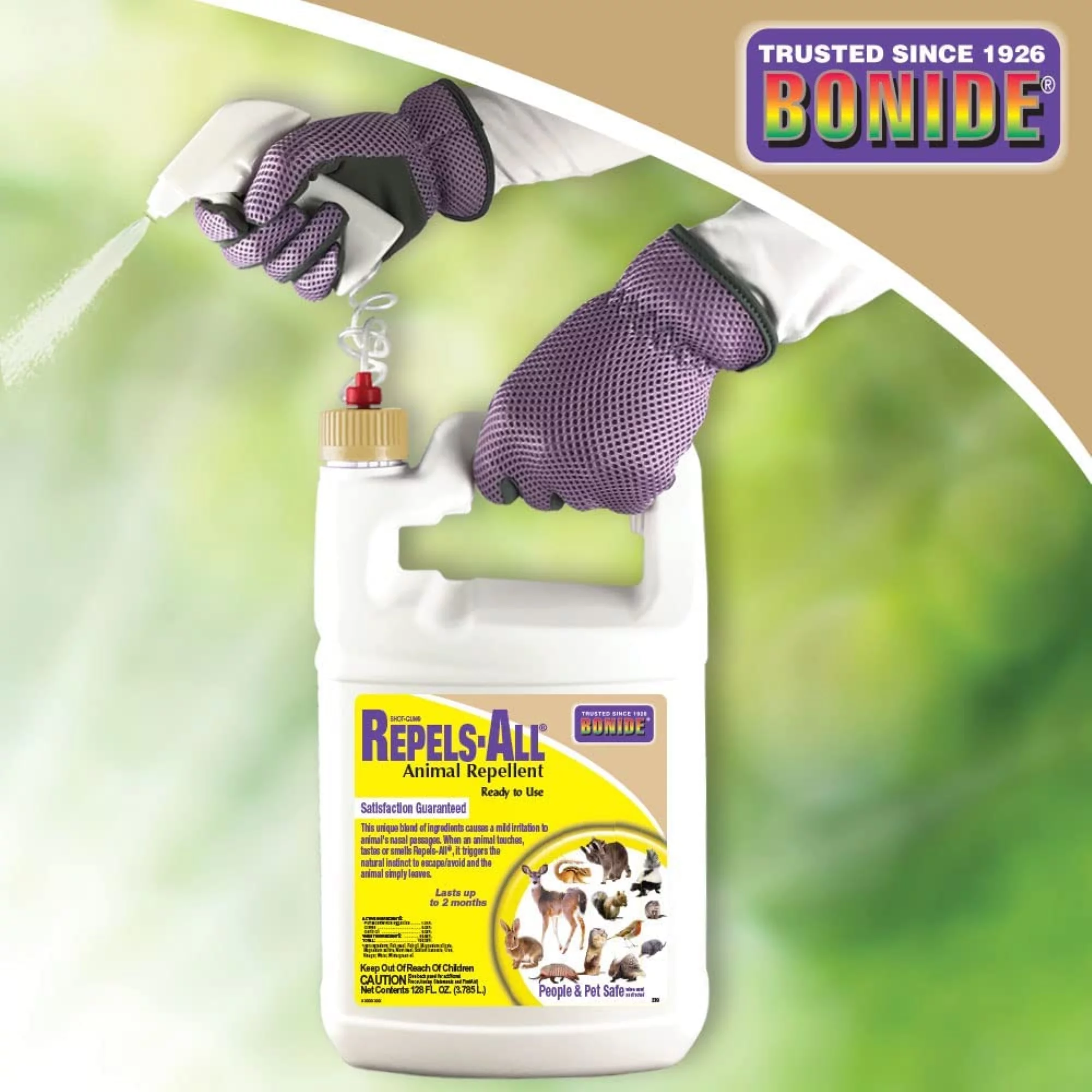 Bonide Products Inc P-Repels-all Animal Repellent Rtu 1 Gallon