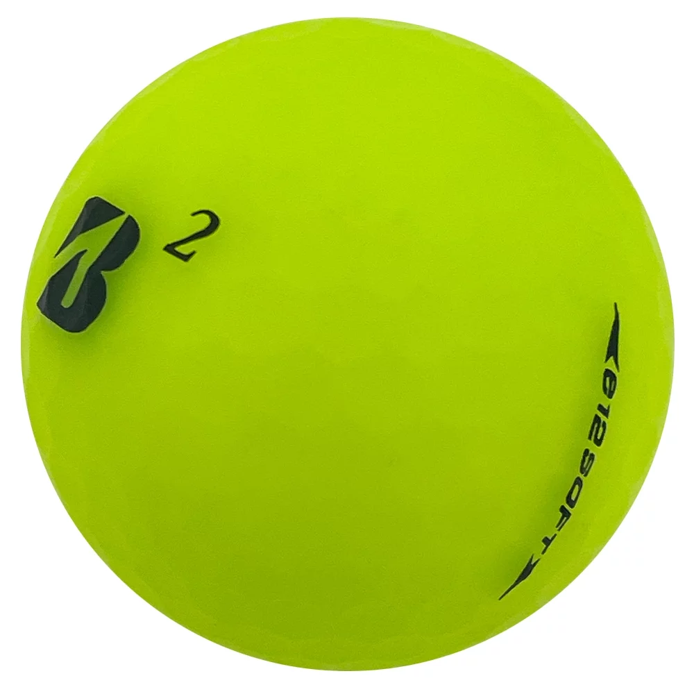 Pre-Owned 48 Bridgestone Matte Green 5A No Logo Recycled Golf Balls, by Mulligan Golf Balls