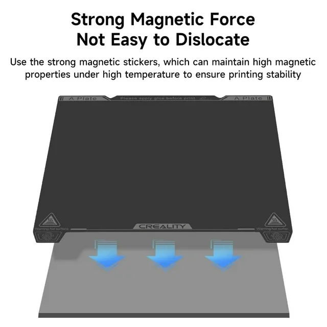 Official Creality K1 3D Printer 600mm/s High Speed 3D Printing with Creality K1 Smooth PEI Build Plate