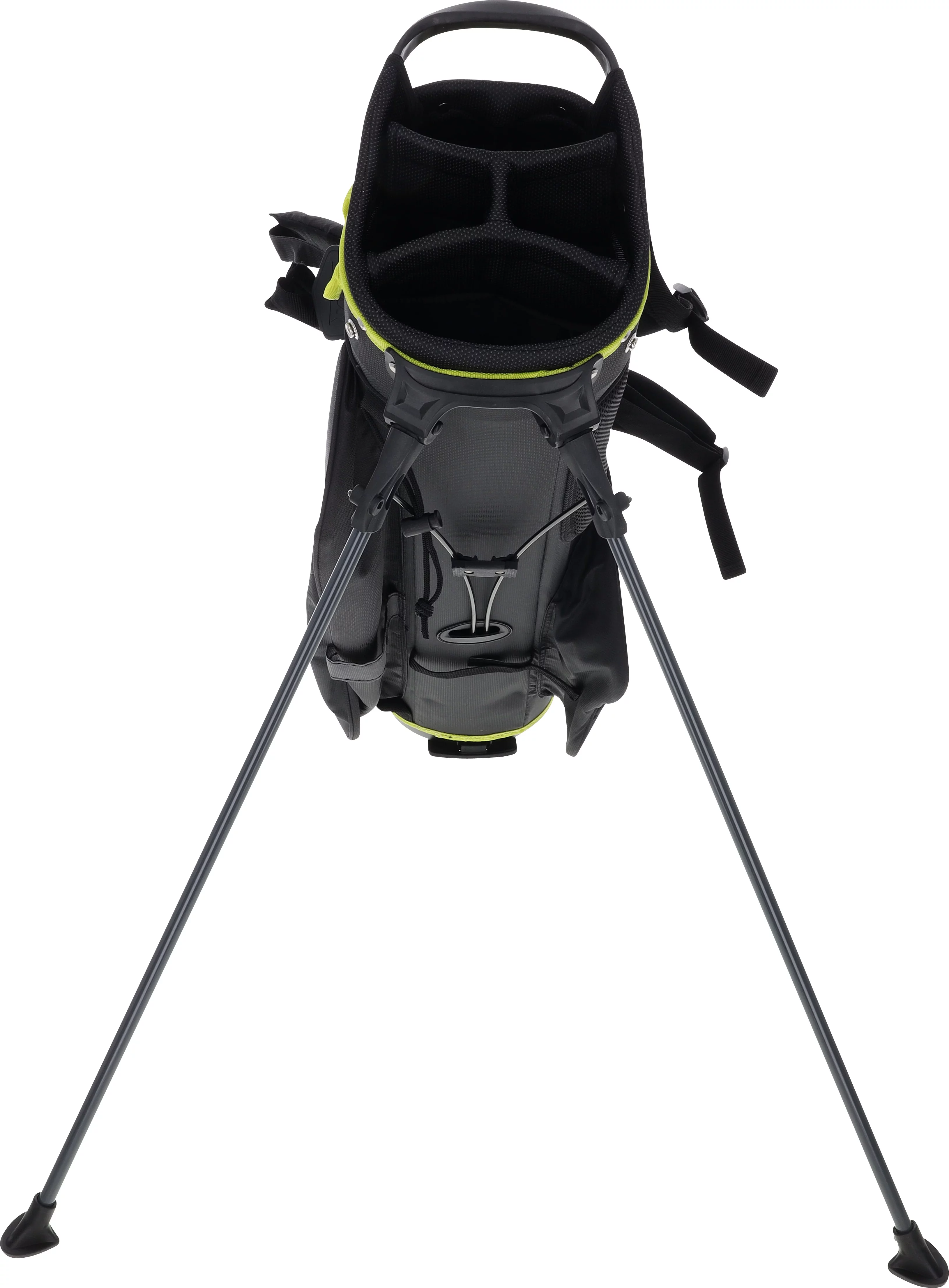 NEW Wilson Staff 2022 Feather Stand Bag 4-Way Top - Black / Charcoal / Silver