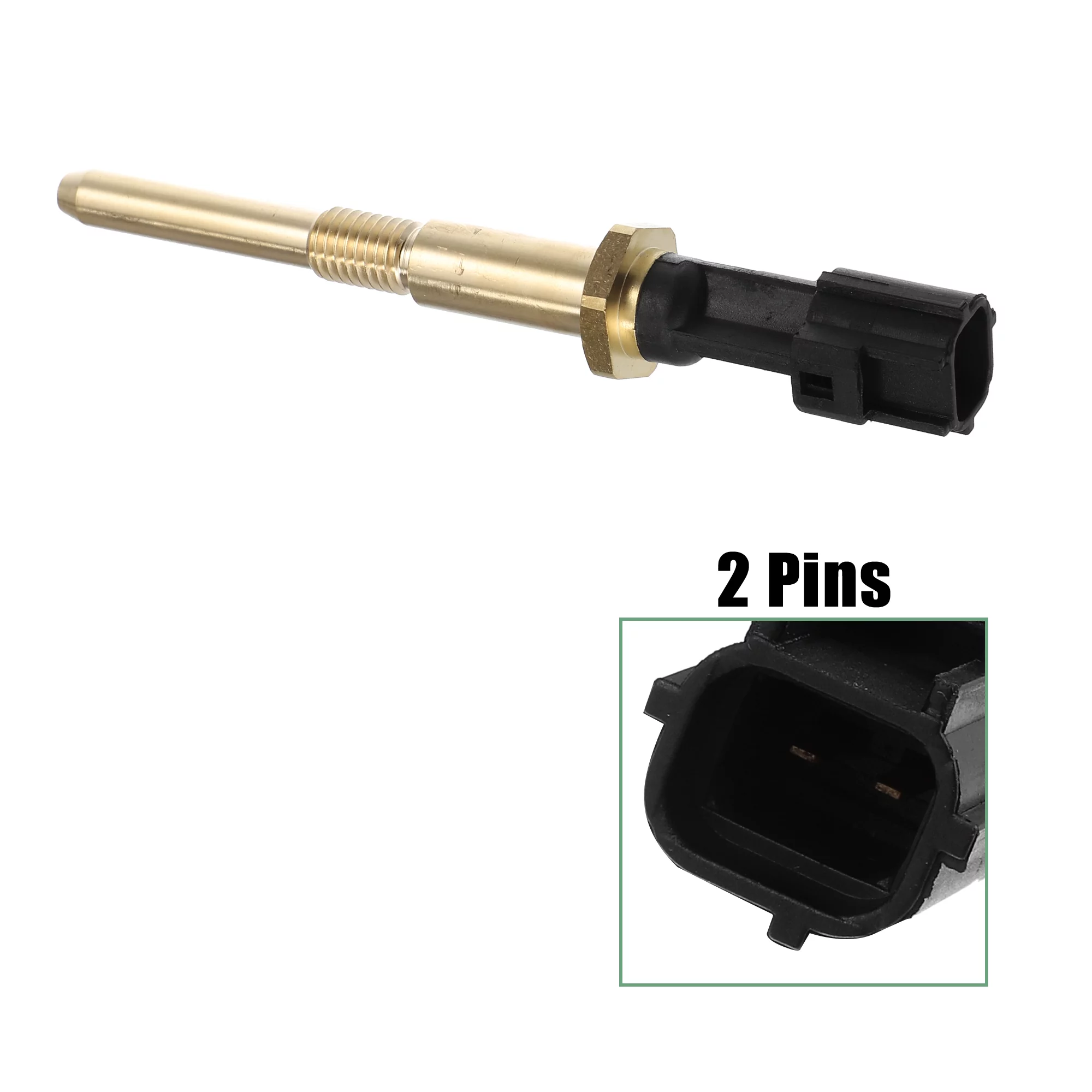 Unique Bargains No.1S7Z-6G004-AA Engine Coolant Temperature Sensor Temp Sender Fit for Ford Transit 2014-2018