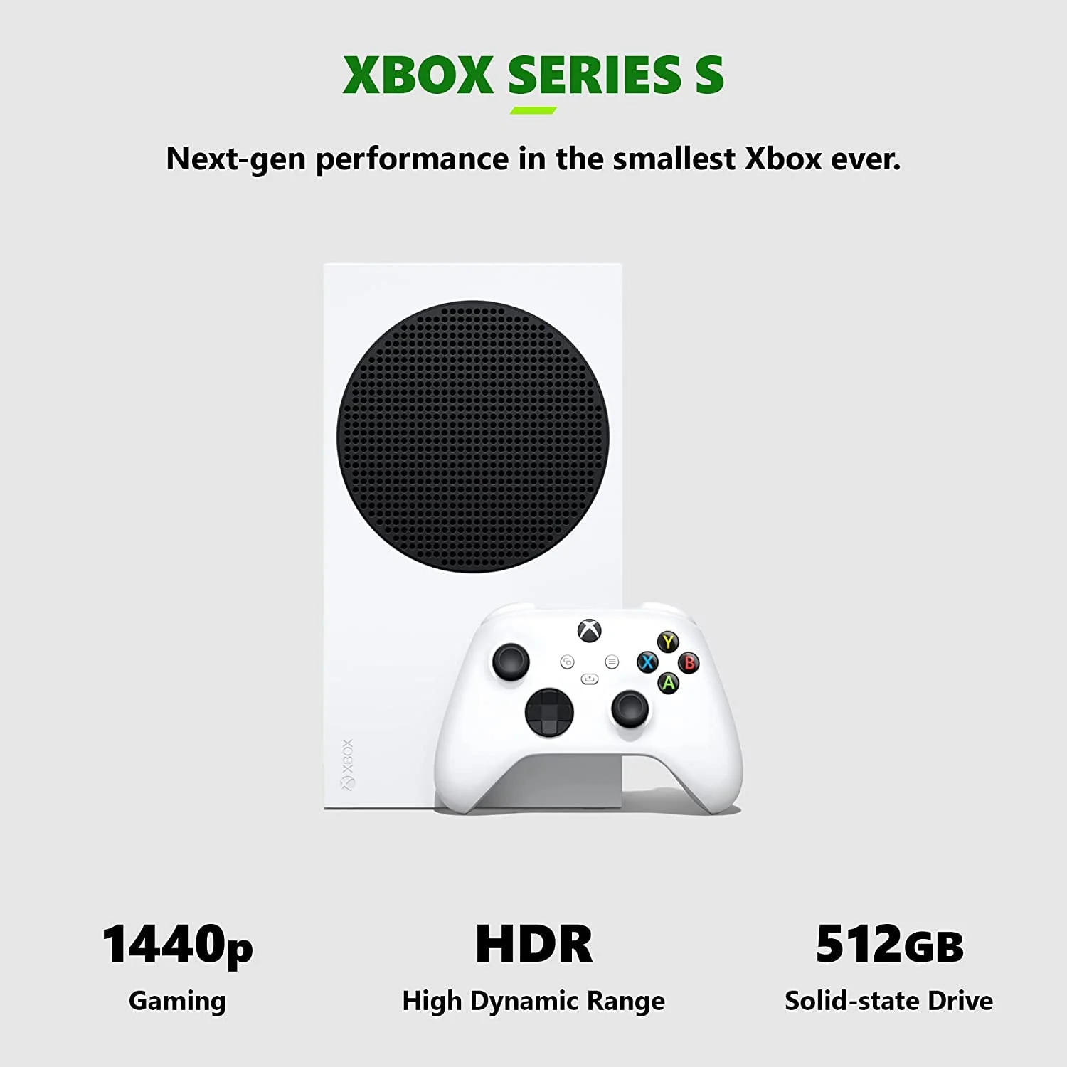 Microsoft Xbox Series S 512GB All-Digital (Disc-Free Gaming), Extra Red Wireless Controller – Holiday Console with Mazepoly Accessories