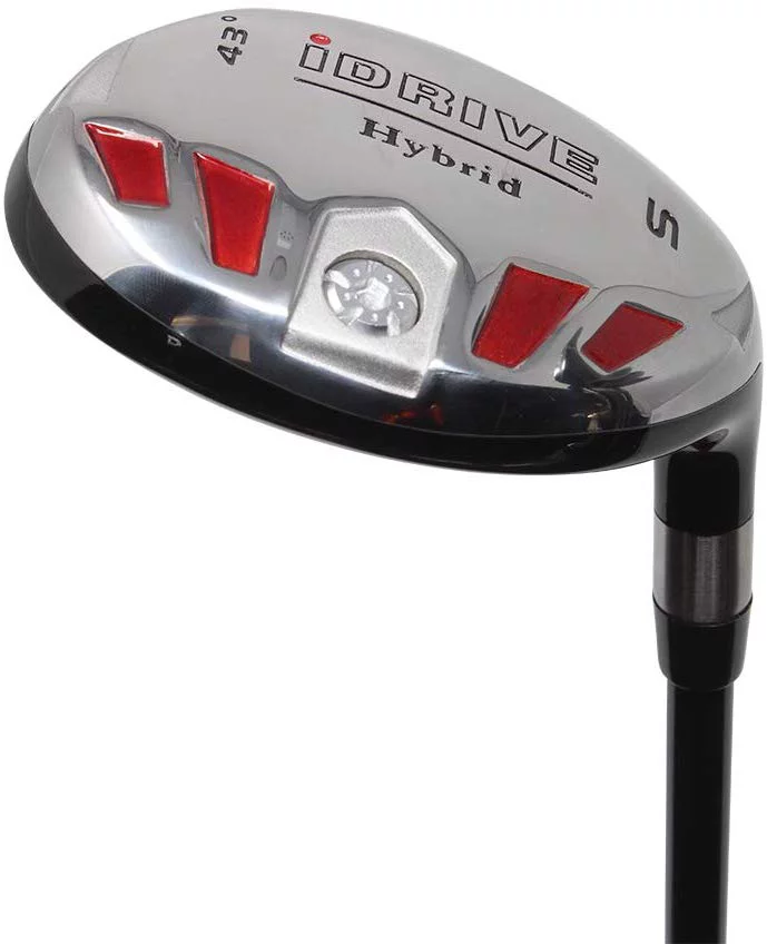 Women's Golf All Ladies iDrive Hybrids Complete Full Set which Includes: #1, 2, 3, 4, 5, 6, 7, 8, 9, PW, SW, LW. Lady Flex Right Handed Utility L Flex Club