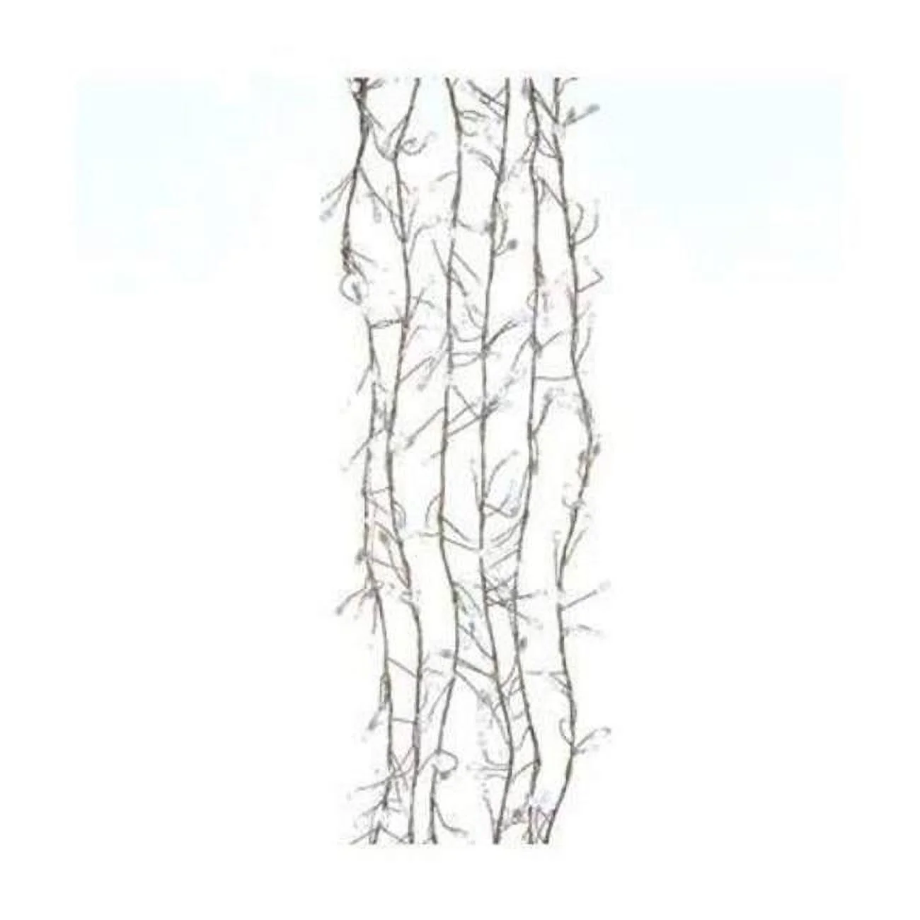 300-Light Cluster LED Twinkle Lights Garland, Cool White