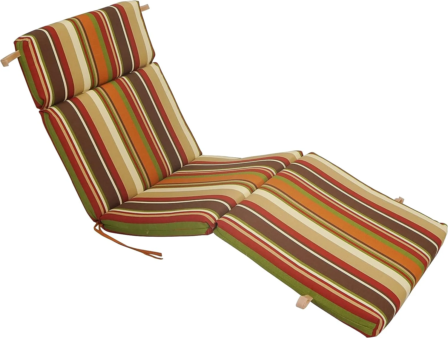 Blazing Needles Outdoor Chaise Lounge Cushion, 72