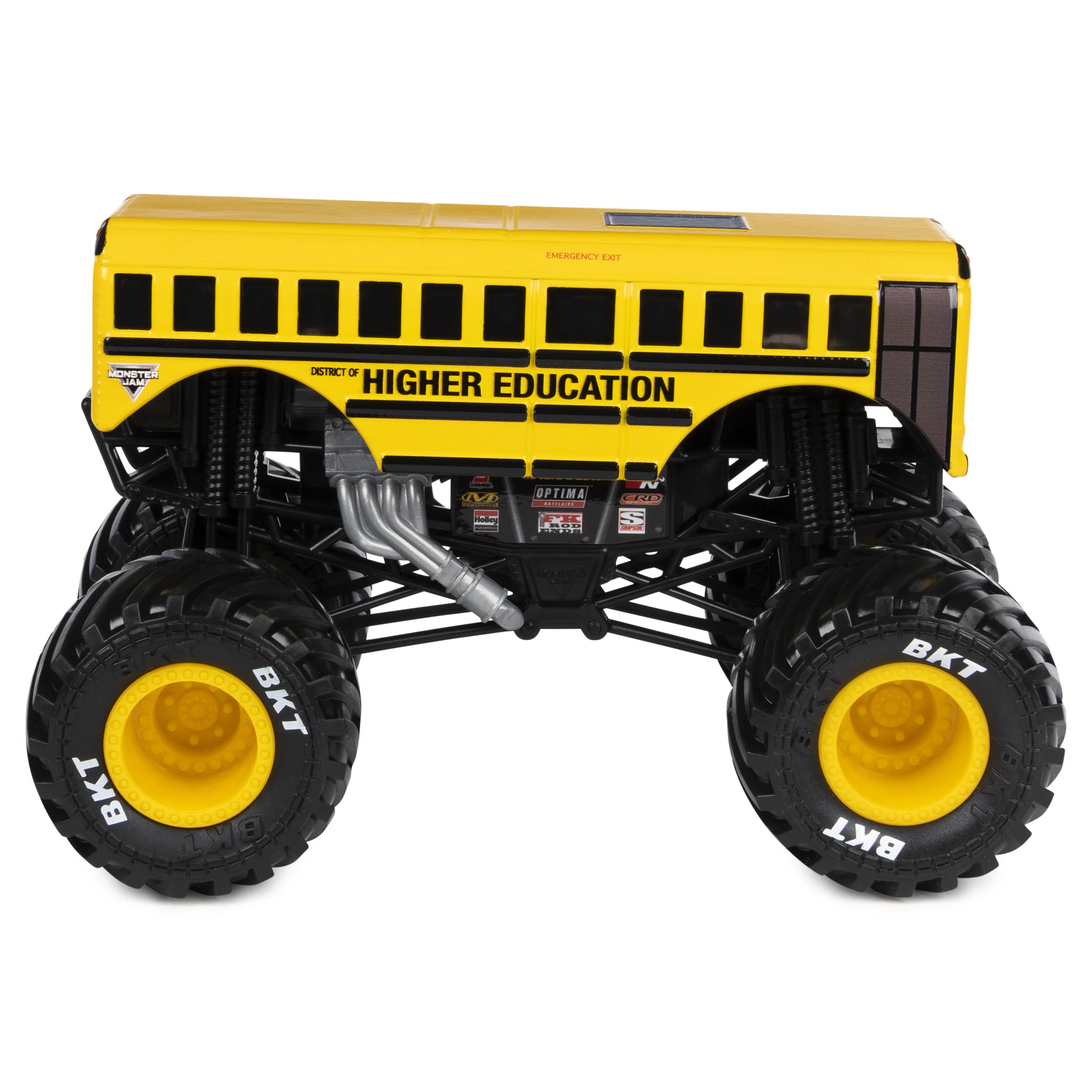 Monster Jam, Official Higher Education Monster Truck, Die-Cast Vehicle, 1:24 Scale